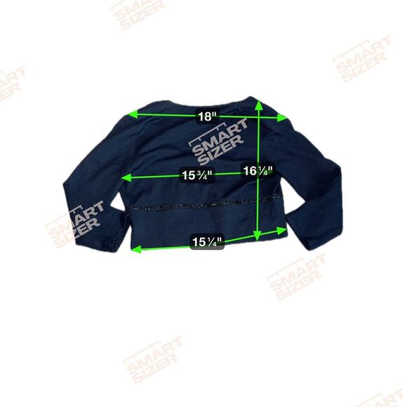 Size Medium (?) Silk Beaded Coverup Cropped Sweater - Picture 5 of 5